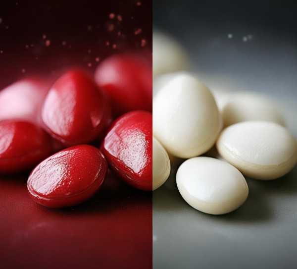 红白莲子营养大比拼，健康之选，你更爱谁？