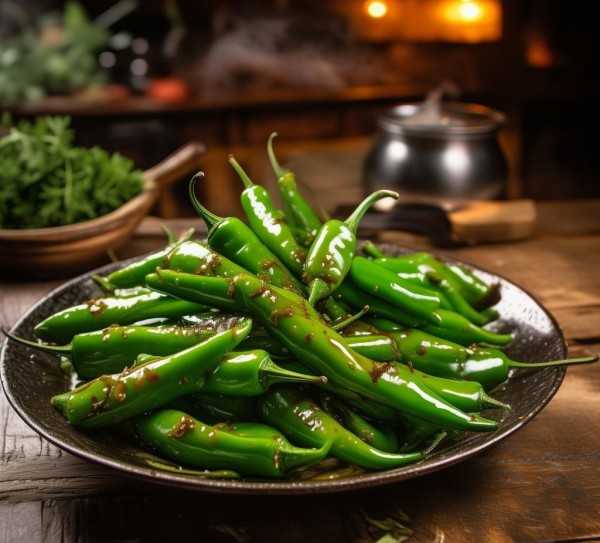 家常秘制腌制青辣椒，解锁美味新境界！