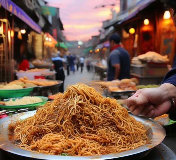 东北风味探寻，烤冷面——独具特色的美食之源